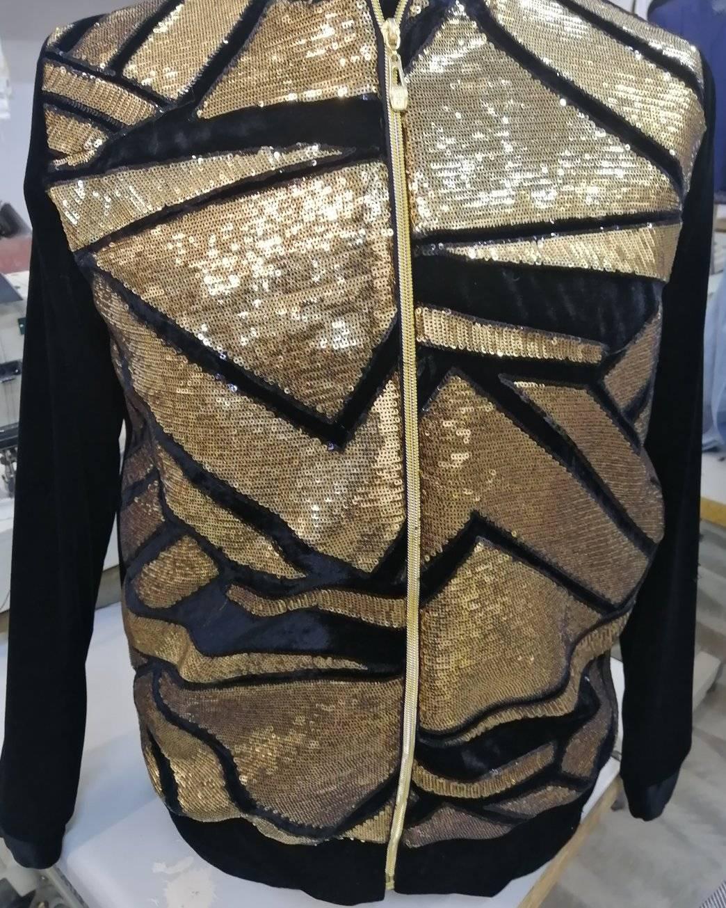 Men's Gold Jacket