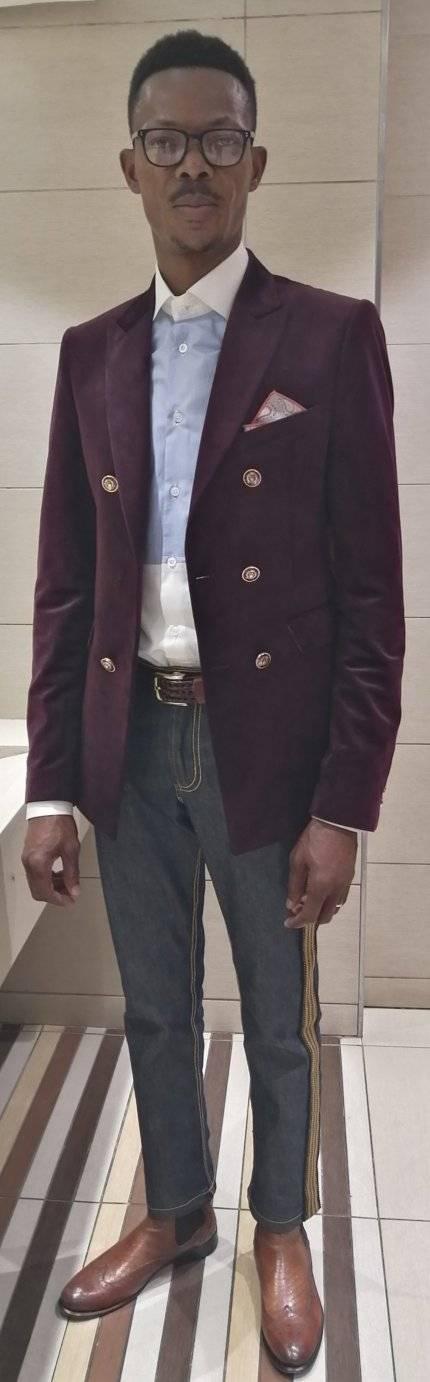 Men's Suede Outfit